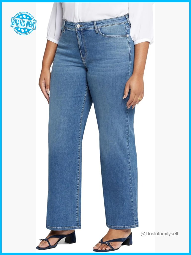 Wide Leg Baggy Jeans High Waist Loose Fit Stretch Denim Classic Y2k
